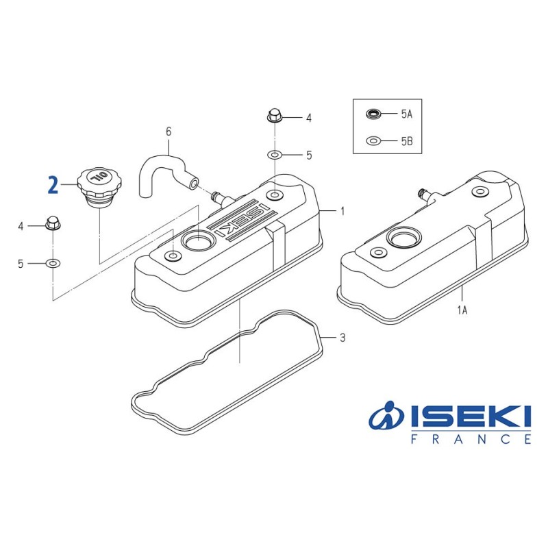 Bouchon de Remplissage ISEKI (6211-751-001-10)