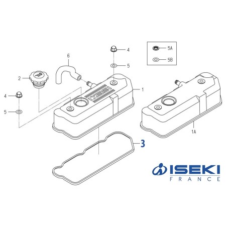 Joint Cache Culbuteurs ISEKI (6211-173-003-00)