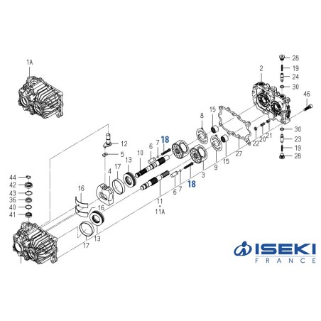 Ressort de Poussoirs ISEKI (K510-001-019-00)