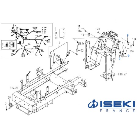 Relais ISEKI (1650-658-270-00)