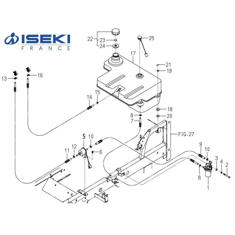 Pompe Électrique ISEKI (3829-311-200-10)