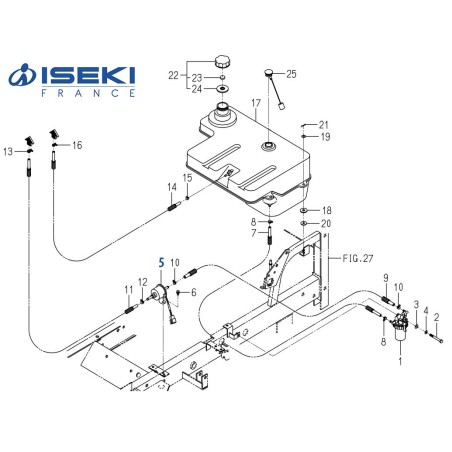 Pompe Électrique ISEKI (3829-311-200-10)