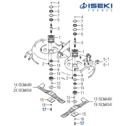 Vis de Lame ISEKI (V203-361-203-50)