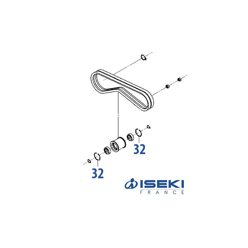 Circlip Galet ISEKI (V705-140-035-00)
