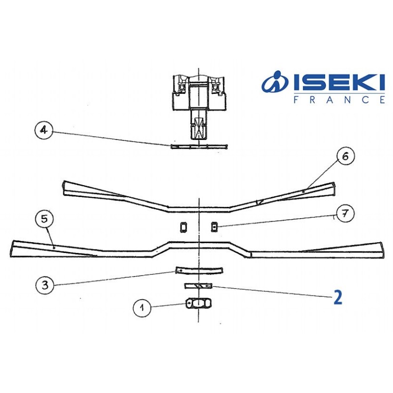 Rondelle Frein ISEKI (V401-160-020-00)
