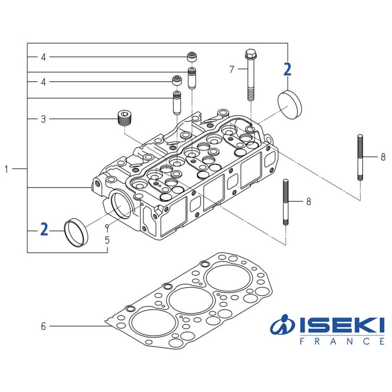 Pastille de Dessablage ISEKI (6911-129-006-00)