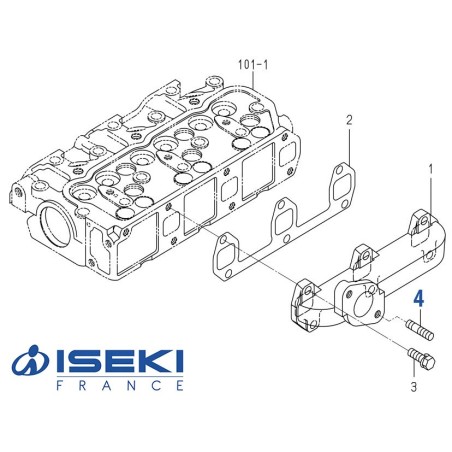 Goujon ISEKI (6904-110-822-00)