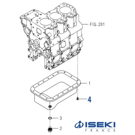 Vis ISEKI (V230-360-601-00)