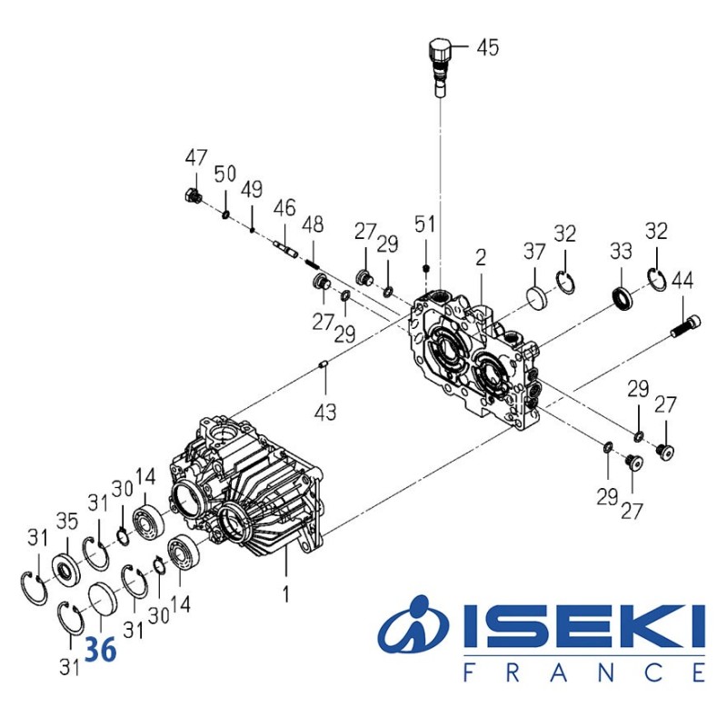 Bouchon ISEKI (1564-201-003-00)
