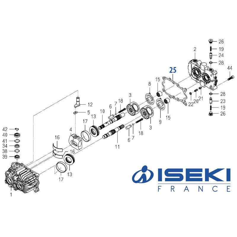 Joint de Carter ISEKI (K510-001-026-00)