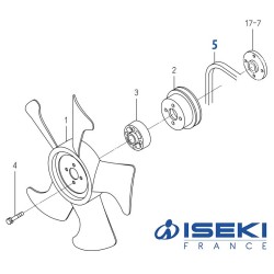 Courroie ISEKI (6213-671-034-00)