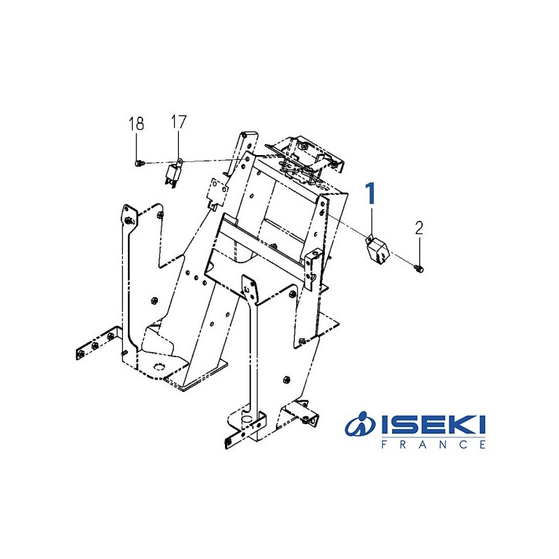 Centrale Clignotante ISEKI (4DM003360001)