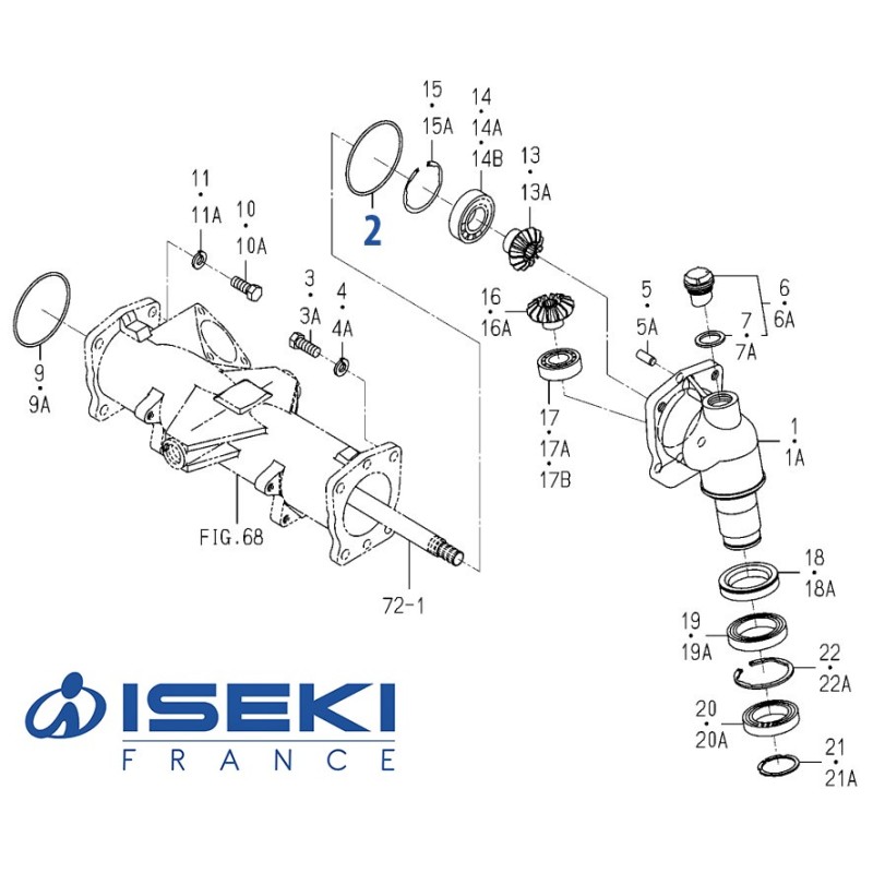 Joint Torique ISEKI (V721-103-109-00)