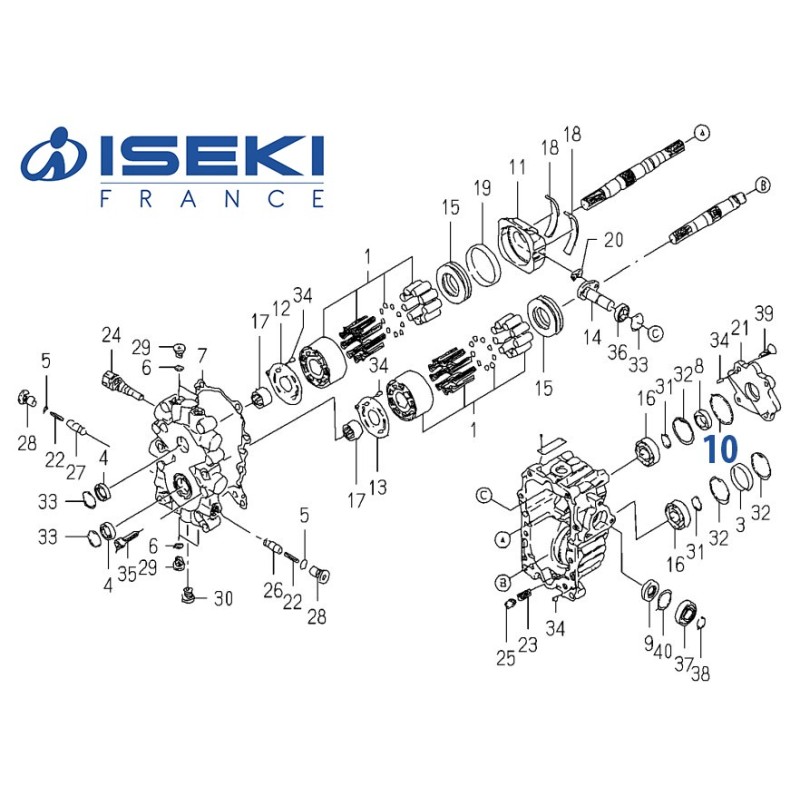 Joint Torique ISEKI (1683-202-538-00)
