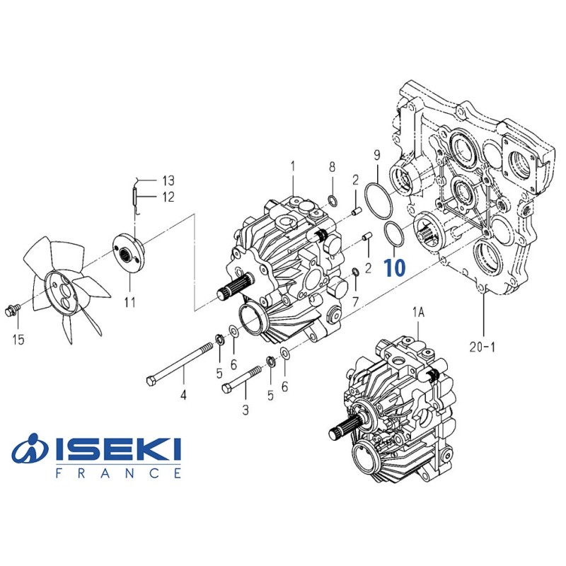 Joint Torique ISEKI (V721-103-104-00)