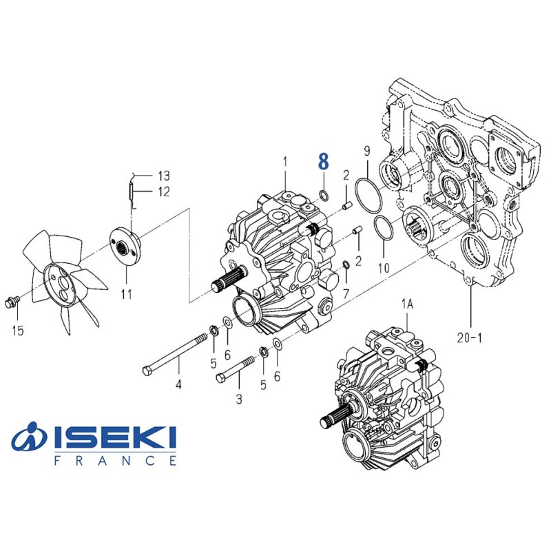 Joint Torique ISEKI (V720-112-401-50)