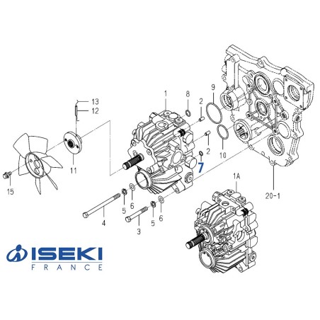 Joint Torique ISEKI (V720-111-901-00)
