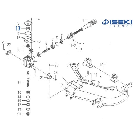Roulement Boîtier ISEKI (1560-214-003-00)