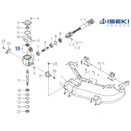 Pignon ISEKI (8595-201-410-00)