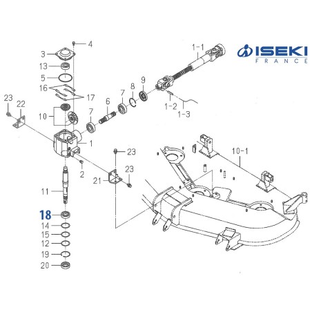 Roulement de Boîtier ISEKI (V600-110-600-60)