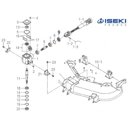 Bague d'Étanchéité ISEKI (8595-201-025-00)