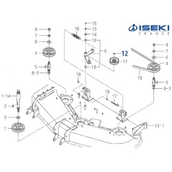 Circlip de Poulie ISEKI (V704-140-017-00)