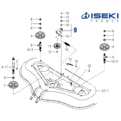 Tendeur ISEKI (8658-202-200-00)