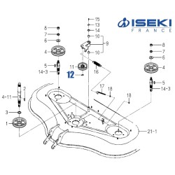 Circlip de Poulie ISEKI (V704-140-017-00)