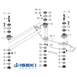 Bague d'Étanchéité ISEKI (8654-301-004-00)