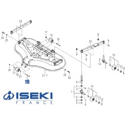 Axe Galet ISEKI (8654-501-041-00)