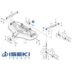 Axe de Galet ISEKI (8663-501-051-00)