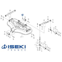 Écrou d'Axe ISEKI (V360-260-012-00)