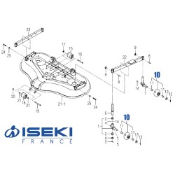 Galet Roues AR ISEKI (8657-501-530-00)