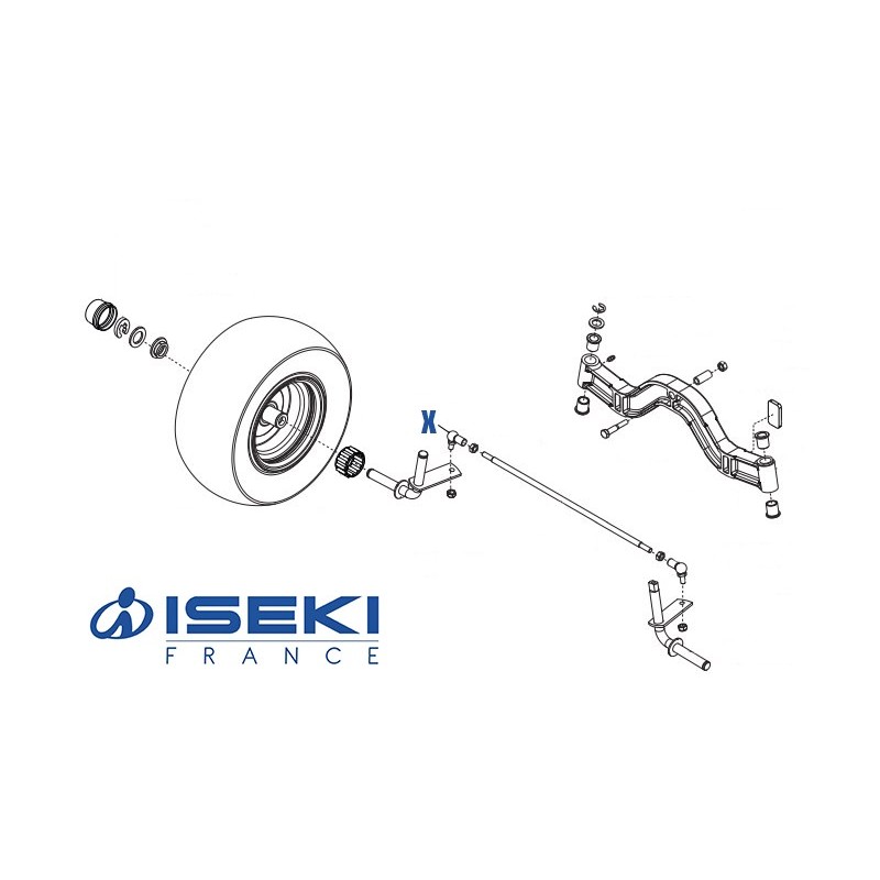 Rotule Droite ISEKI (514706)