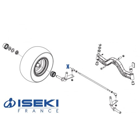Rotule Droite ISEKI (514706)