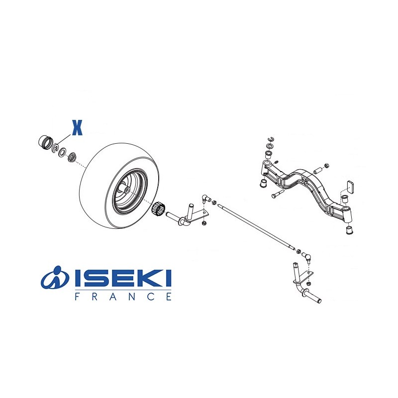Collet d'Axe ISEKI (702724)