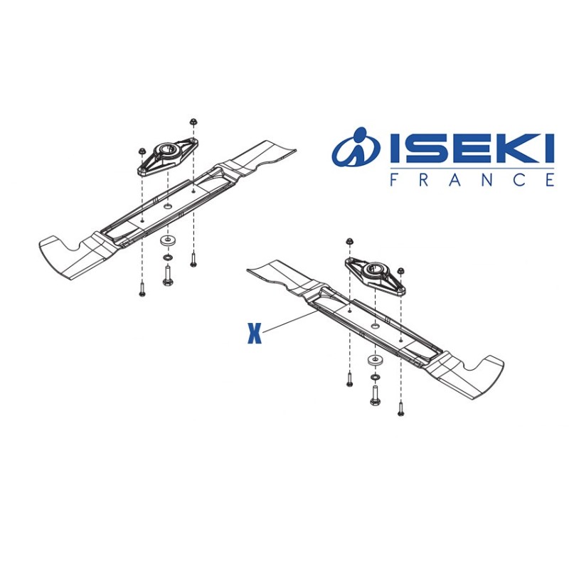 Lame Gauche ISEKI (473602)