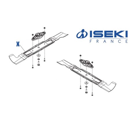 Lame Droite ISEKI (473603)