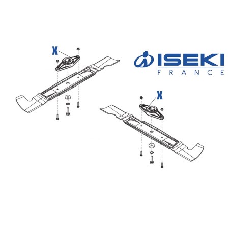 Support de Lame ISEKI (473337)