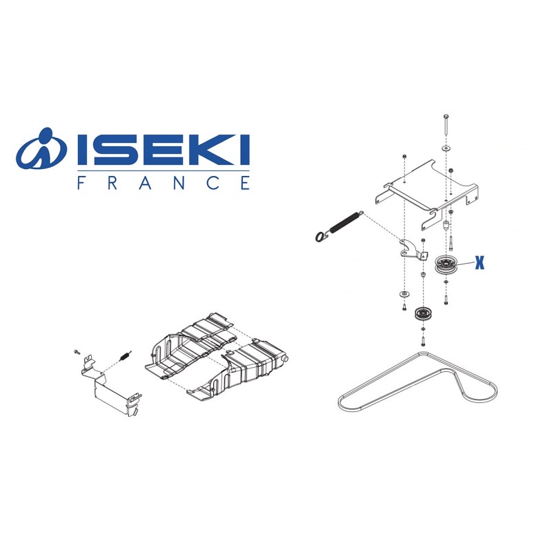 Poulie Tendeur ISEKI (473402)