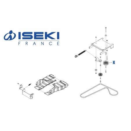 Poulie Tendeur ISEKI (473402)
