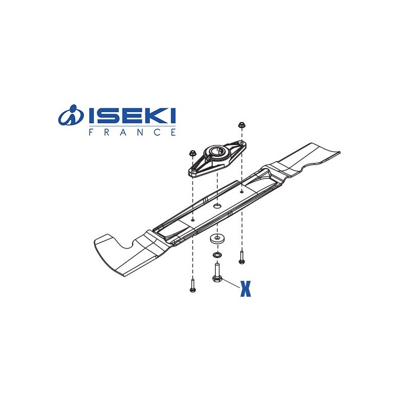 Vis de Lame ISEKI (705360)