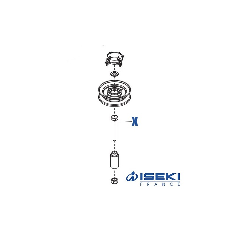 Vis de Poulie ISEKI (701985)