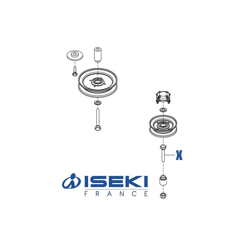 Vis de Poulie ISEKI (701521)