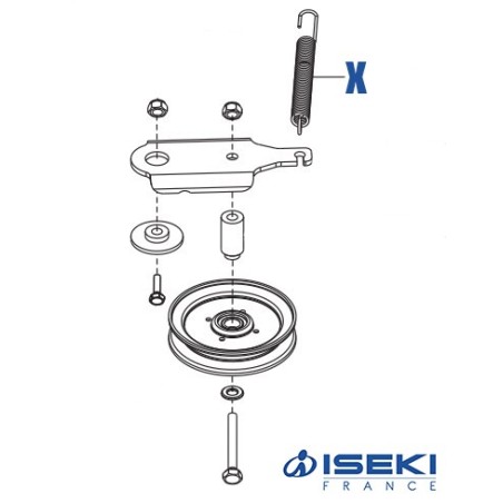 Ressort Tendeur ISEKI (473233)