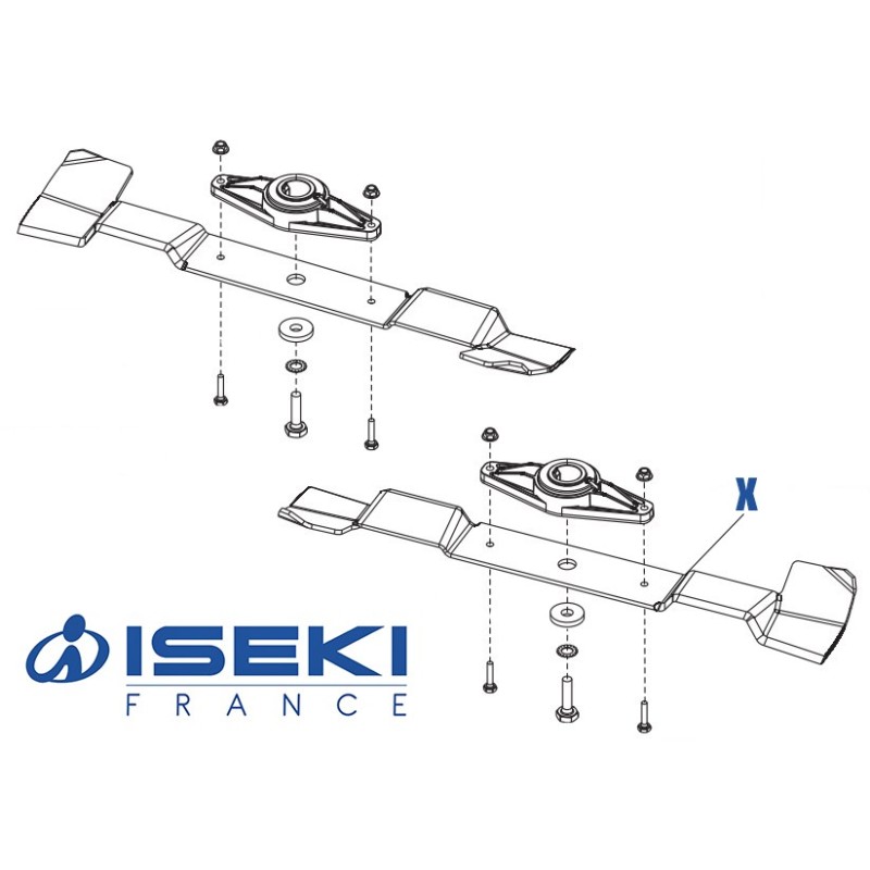 Lame Gauche ISEKI (521208)