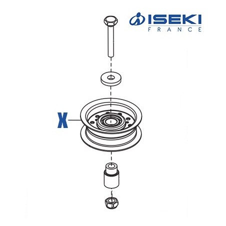 Poulie Tendeur ISEKI (473402)