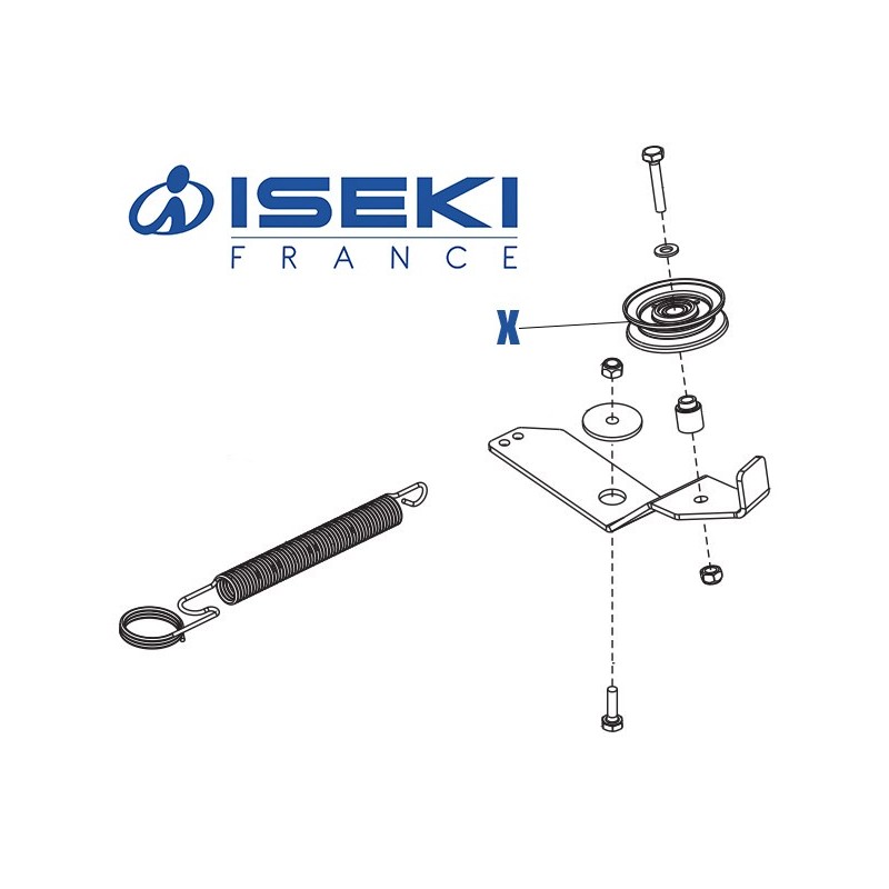 Poulie Tendeur ISEKI (464453)