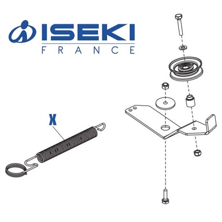 Ressort de Tension ISEKI (473209)