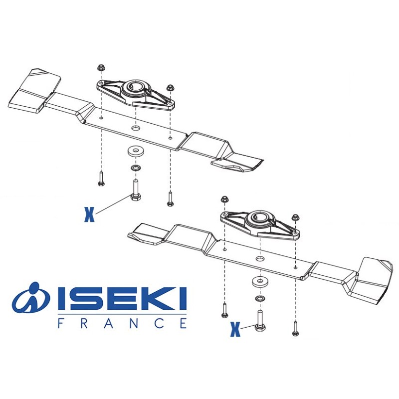 Vis de Lame ISEKI (705360)